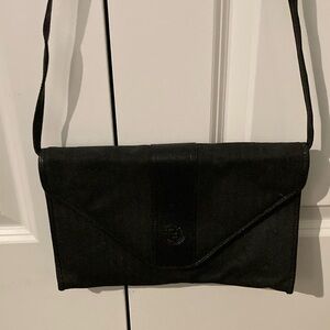 Fendi black envelope bag